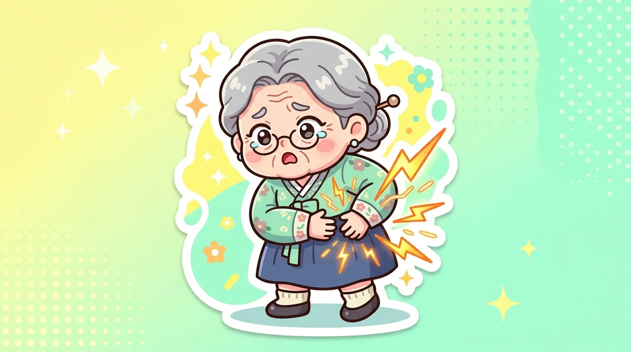 찬바람에 옆구리가 찌릿할 때 조심하세요