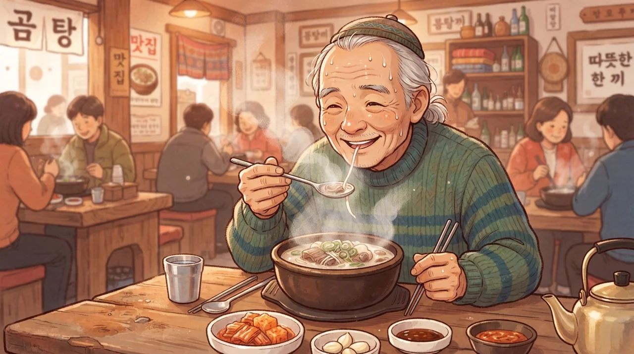 국물 요리 먹을 때마다 땀이 줄줄