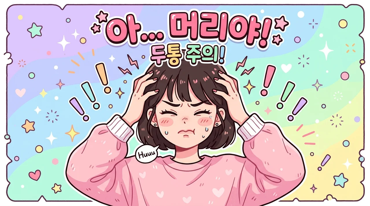 환절기 머리가 지끈거릴 때 내 몸의 신호