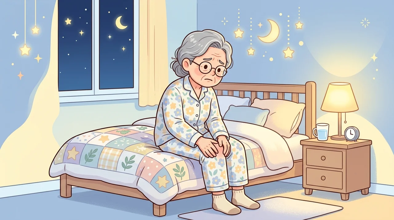 밤에 유독 시큰거려 잠 설치는 무릎 어떡하죠