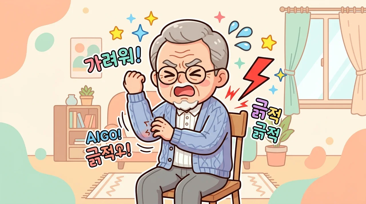 밤마다 팔 안쪽이 가려워요, 왜 그럴까요?