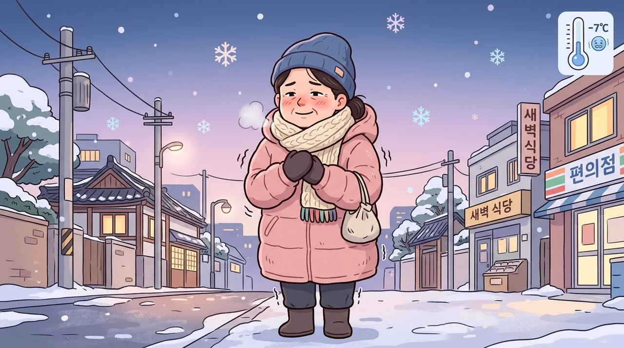 찬바람에 목이 따끔할 때 대처법