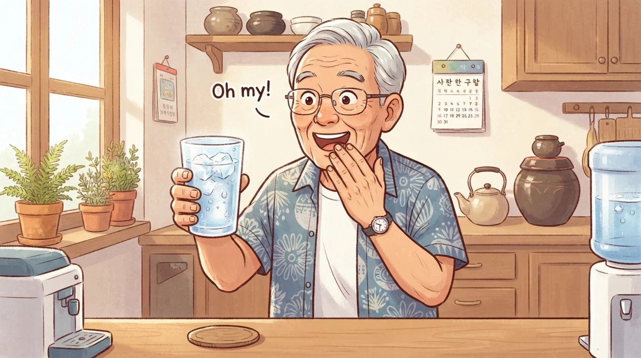 찬물 마실 때 목이 불편하신가요