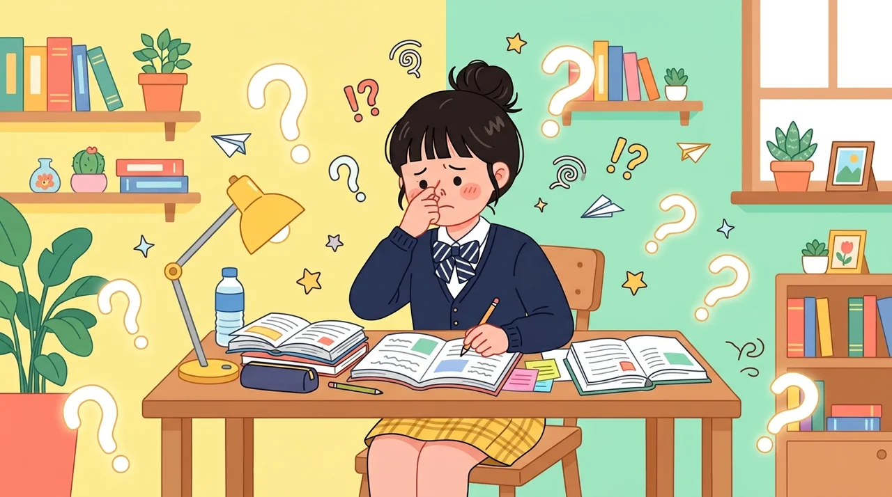 공부할 때 코가 막히면 왜 집중이 안 될까요