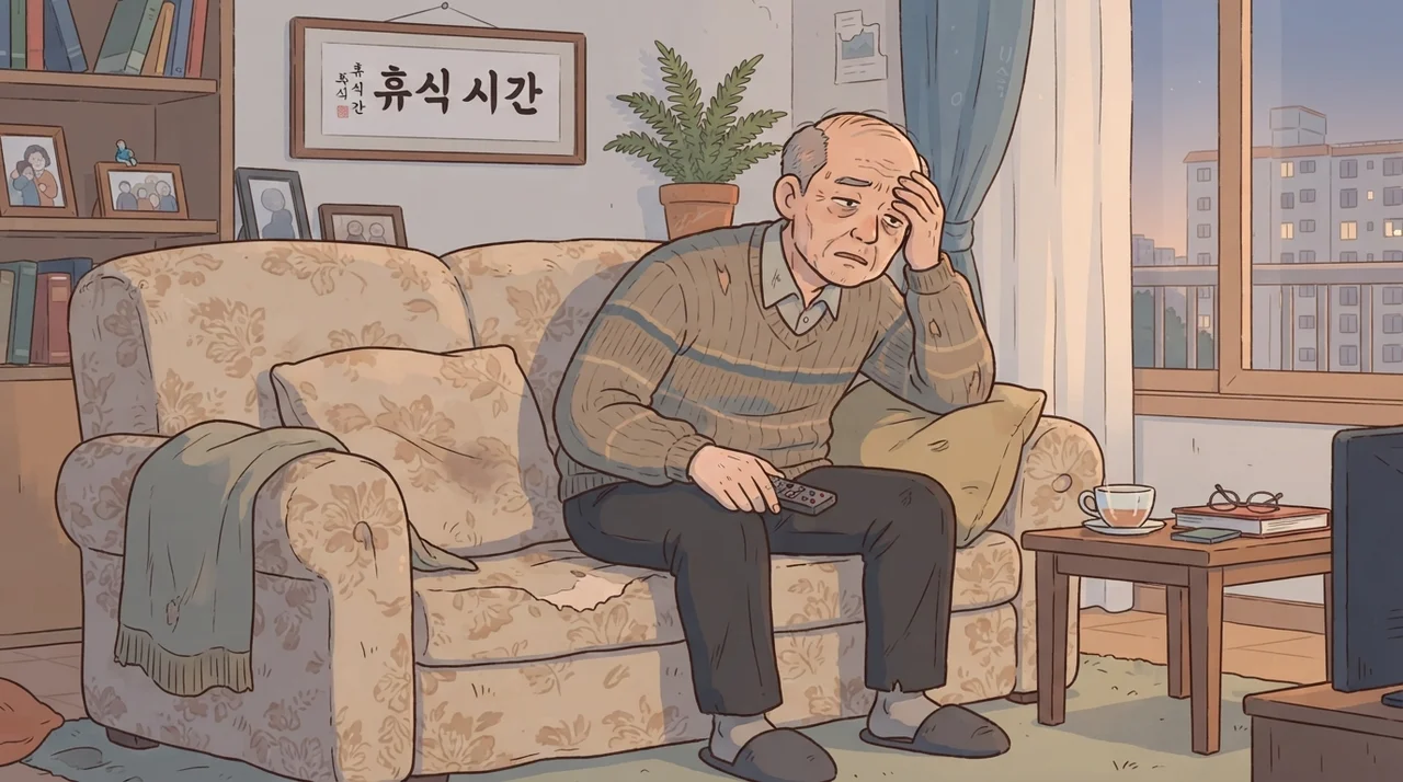 몸살 앓고 난 뒤 기운이 없어요