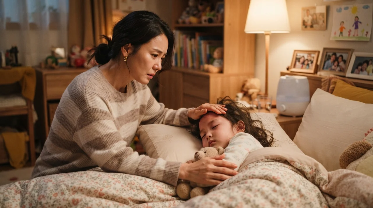 환절기마다 우리 아이 목이 부어요