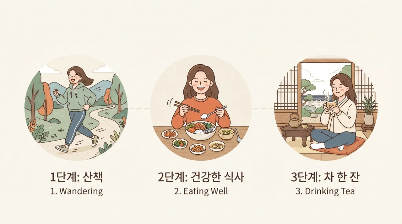 기력 회복을 위한 3단계 실천법