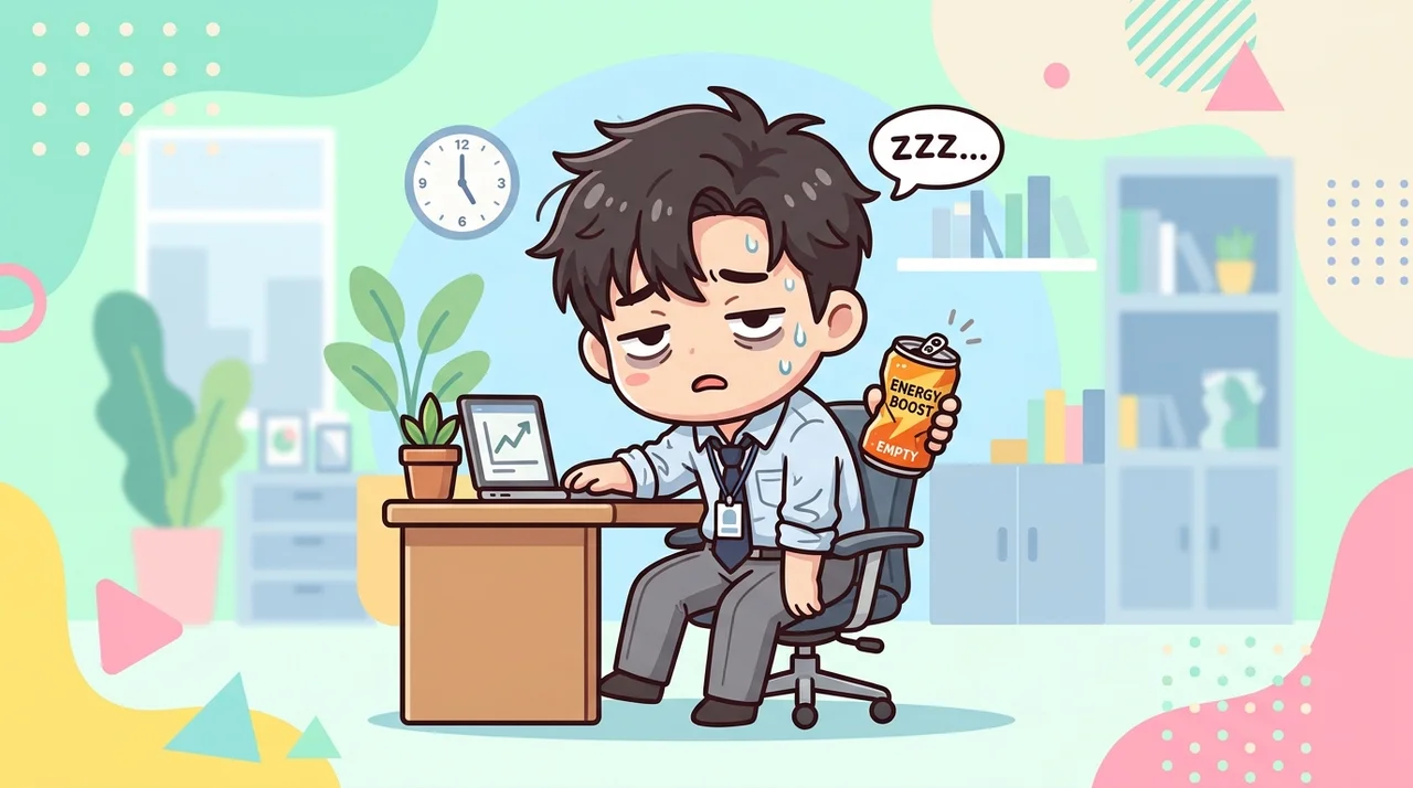 에너지 드링크 습관적으로 마시면 몸에 어떨까요