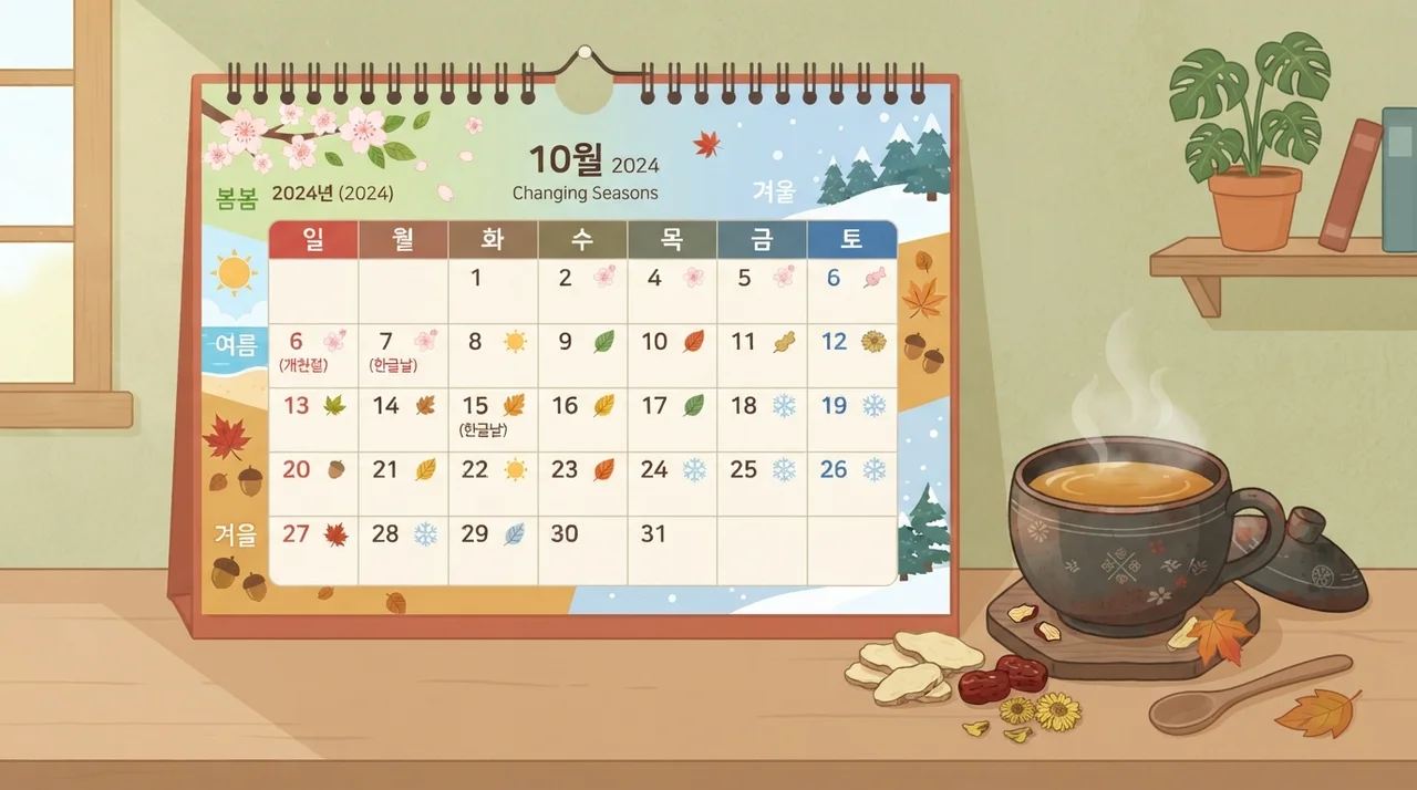 우리 집 보약 언제 챙길까요