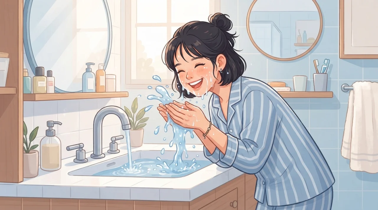 찬물 세수가 무서운 겨울