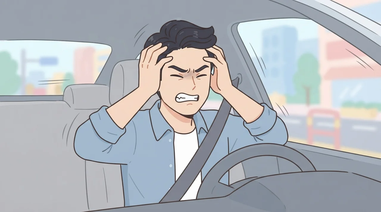 운전만 하면 머리가 아픈 이유