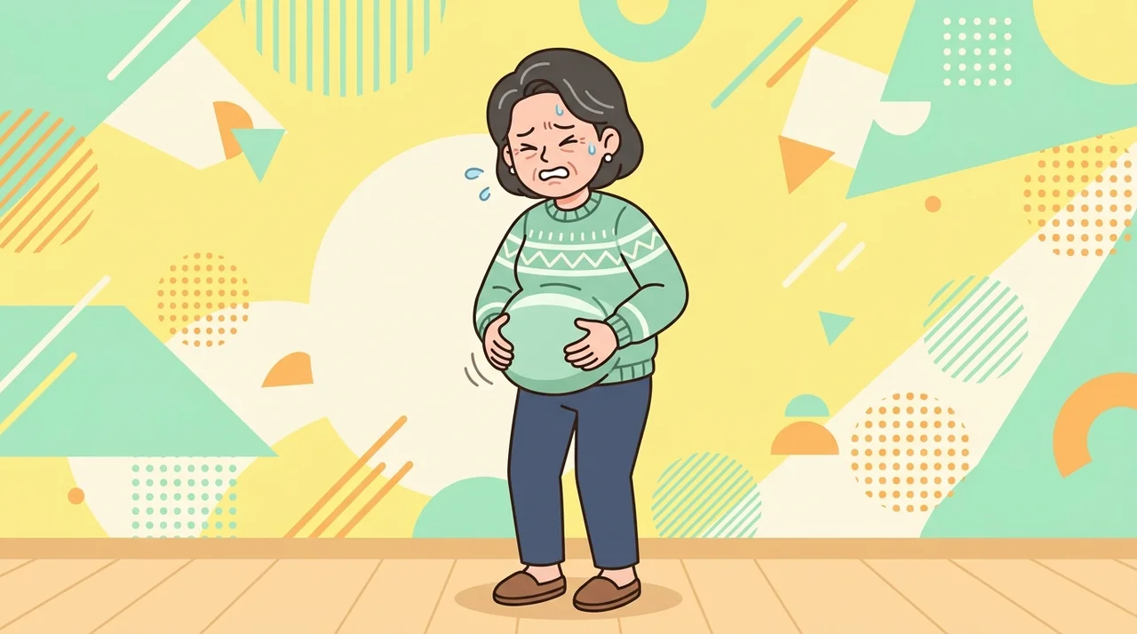 밀가루만 먹으면 배가 빵빵해지는 이유