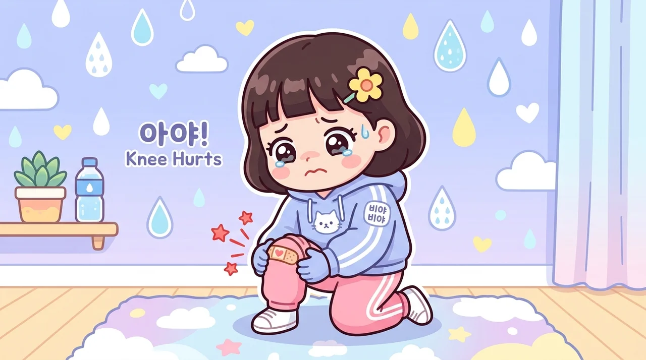 비 오는 날 아픈 옛날 사고 부위 왜 그럴까