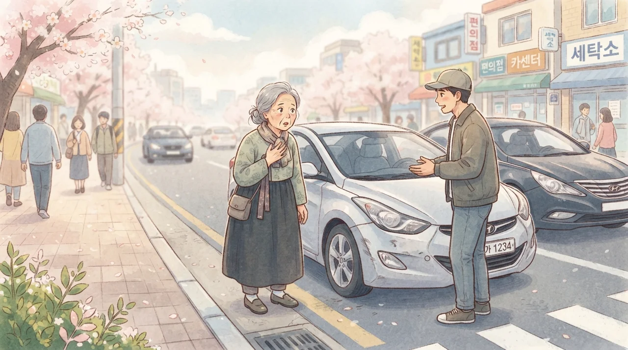 가벼운 사고라도 몸은 놀랄 수 있어요