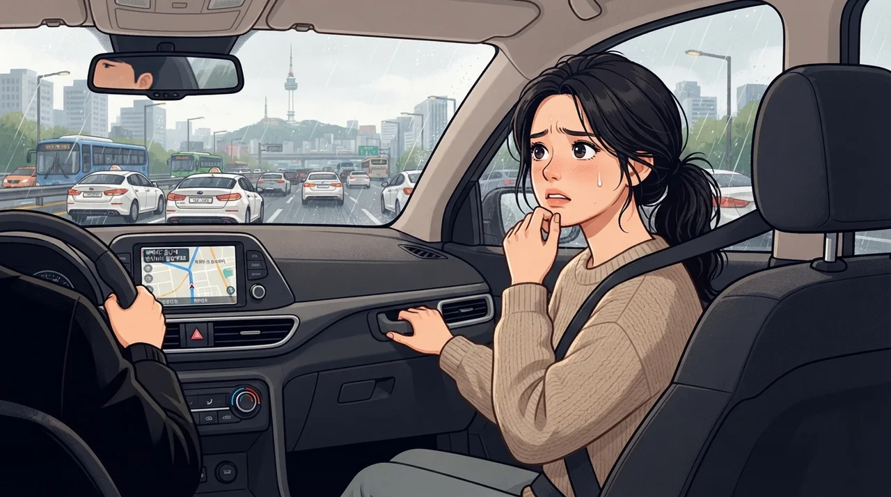 사고 직후에는 괜찮은 것 같아요