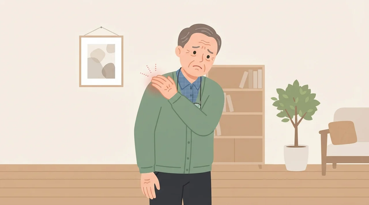 찬 바람 불면 아픈 예전 사고 부위