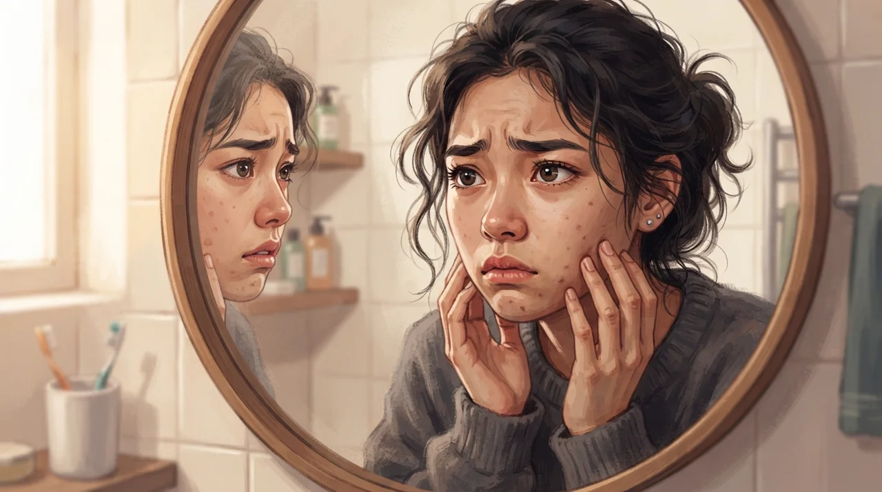 거울을 볼 때 깜짝 놀라셨나요