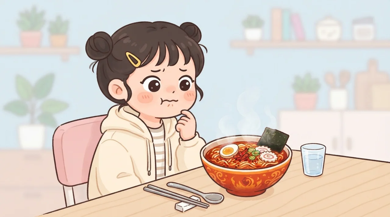 매운 야식과 생리통 무슨 관계일까요
