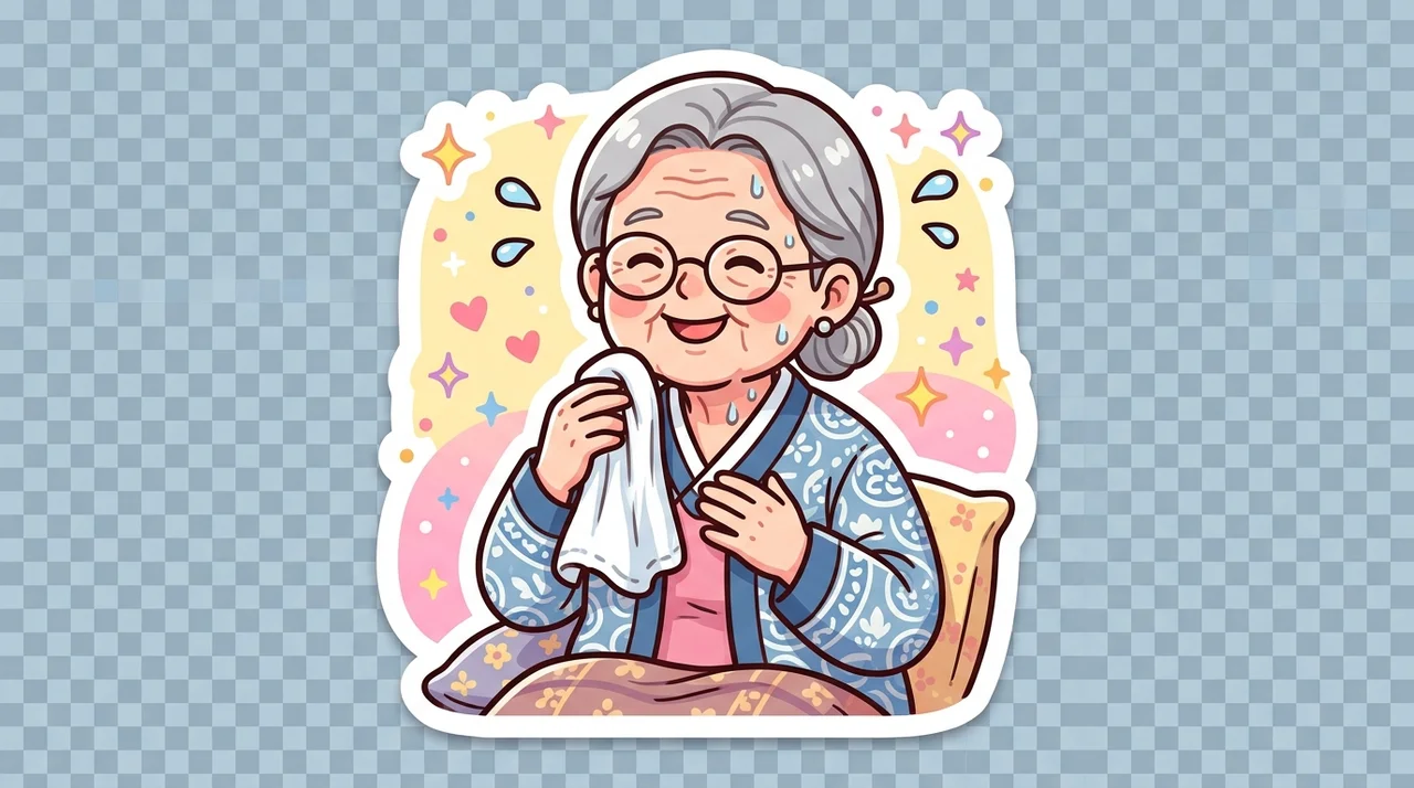 여름철 땀 많이 날 때 가슴까지 번진다면