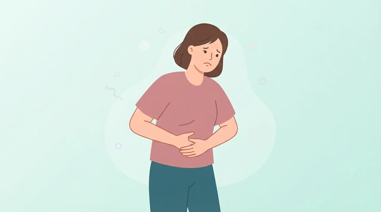 아랫배가 묵직하고 불편한 이유