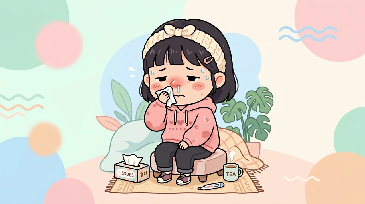 비염 체질 관리 아침 콧물과 목넘김 해결법