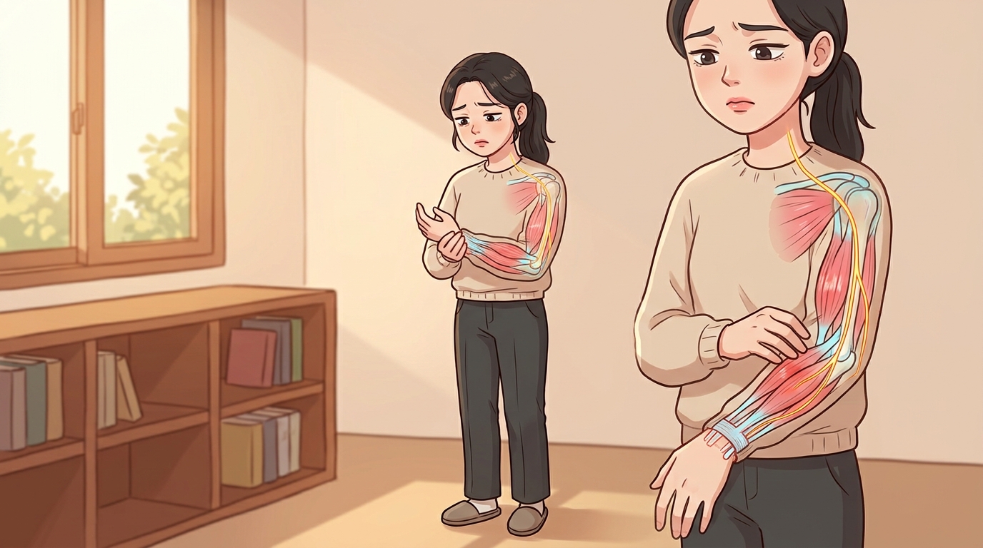 근육·힘줄·관절이 함께 버티는 자리