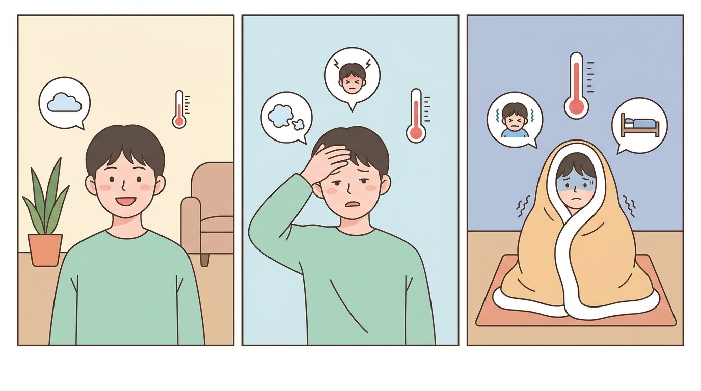 언제·어디서 심한지부터 나눠보세요