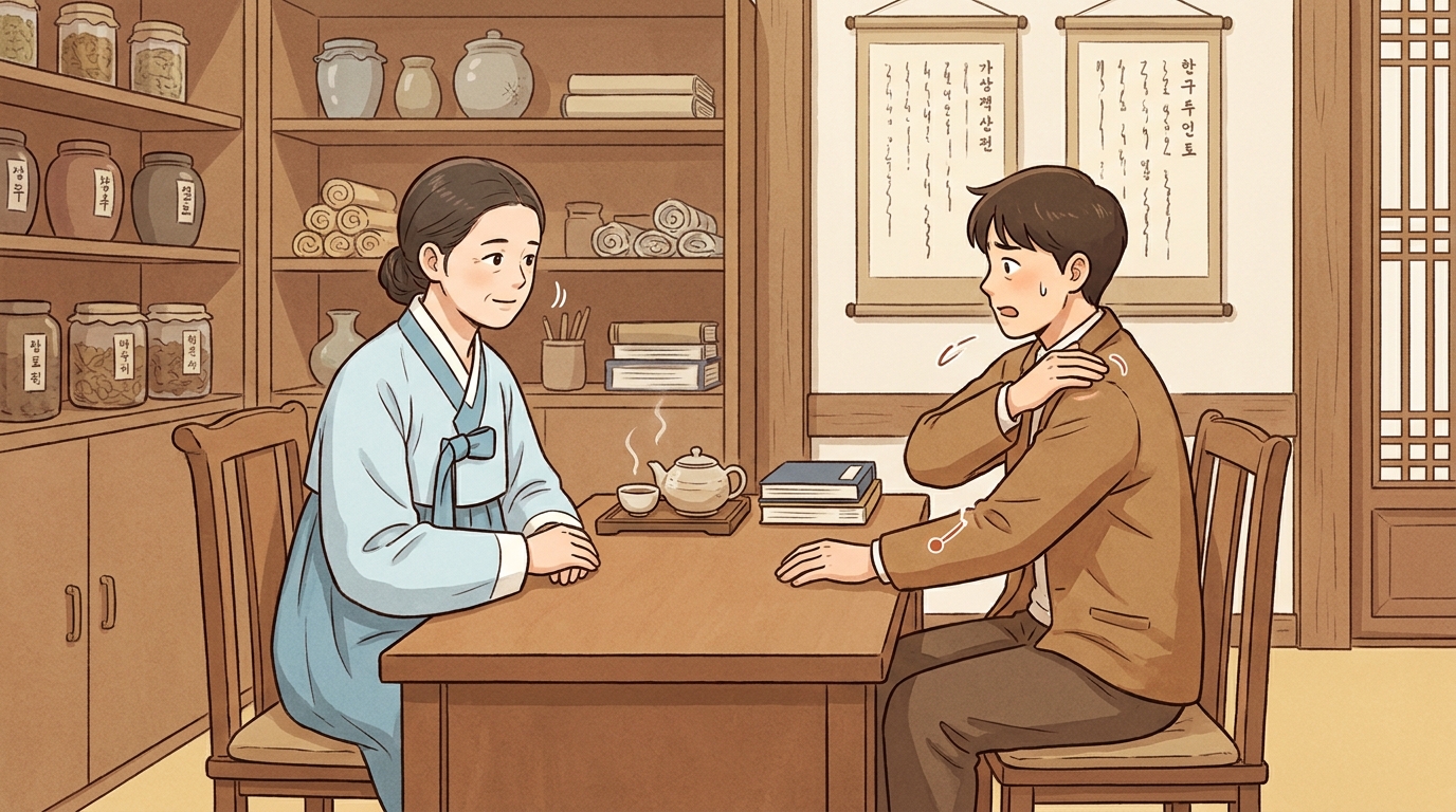 두 주 넘게 반복되면 눈만 보지 않습니다