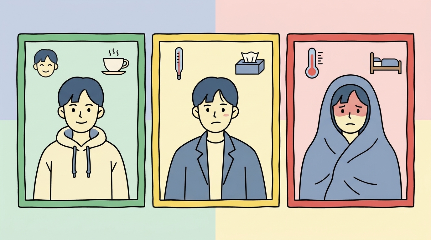 언제·어디서 심한지부터 나눠 보세요