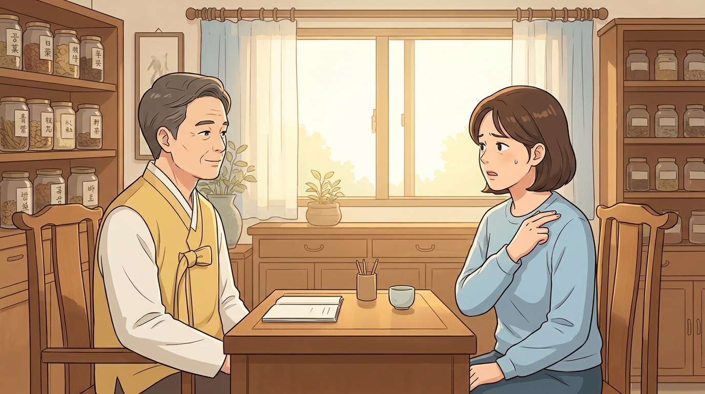 반복되는 속 불편은 체질 흐름을 봅니다