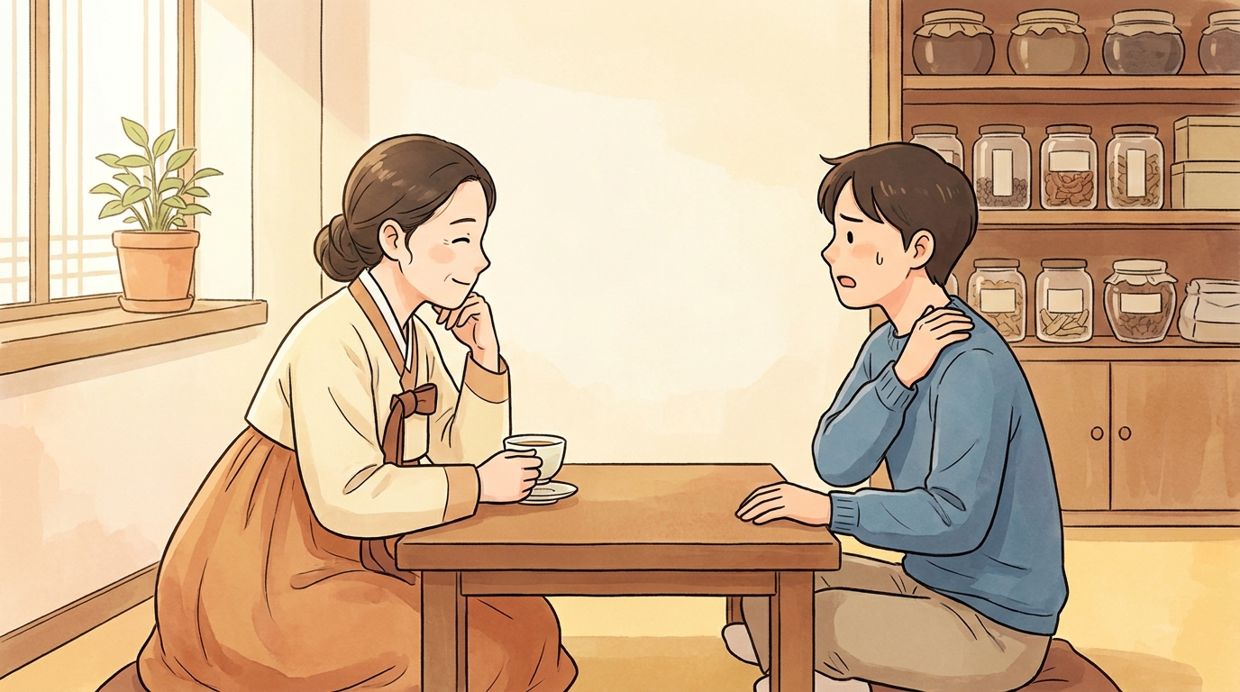 반복되는 속 불편은 체질 흐름을 봅니다