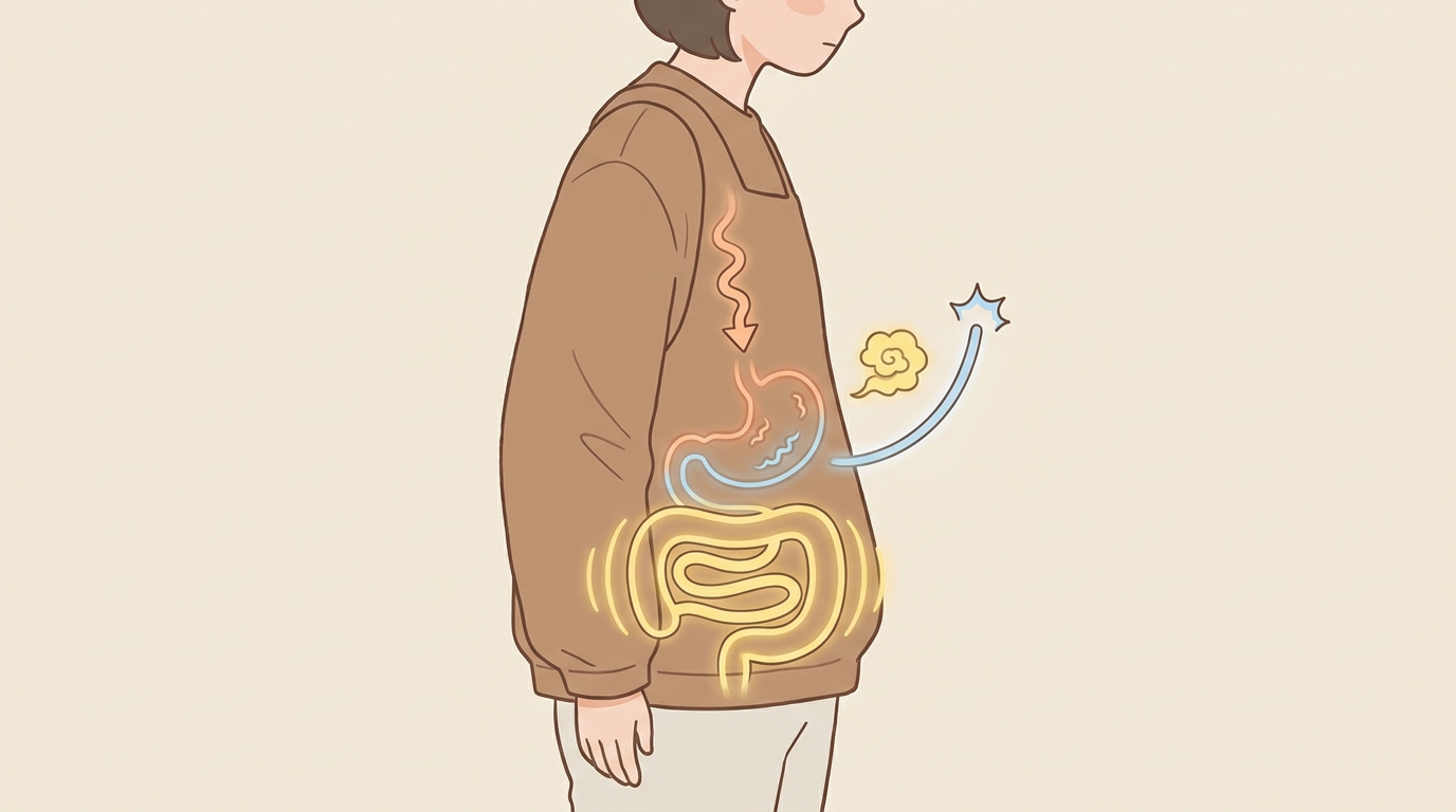 위가 내려보내는 힘, 장이 움직이는 힘