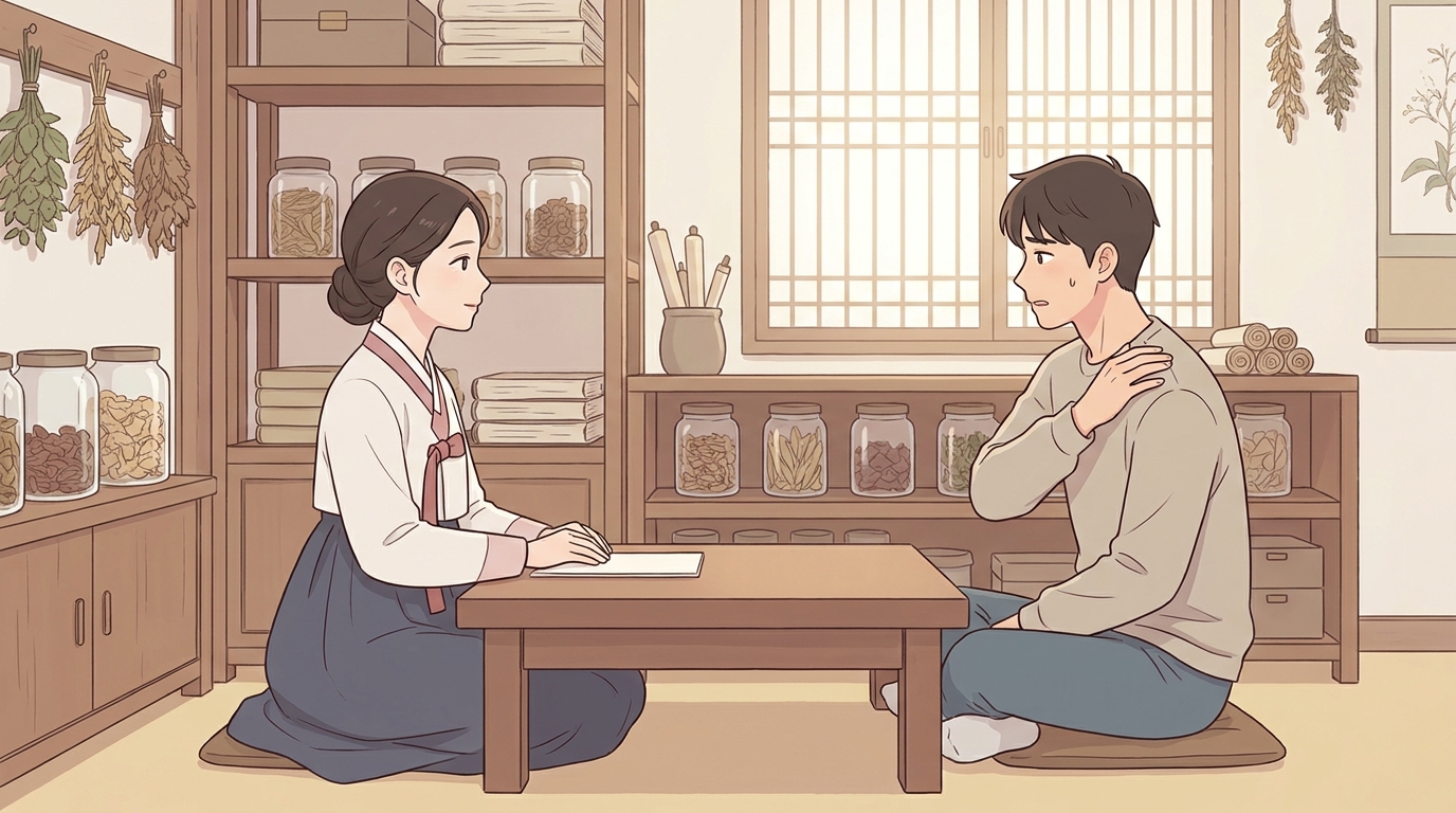 반복되는 속 불편은 체질 흐름을 봅니다