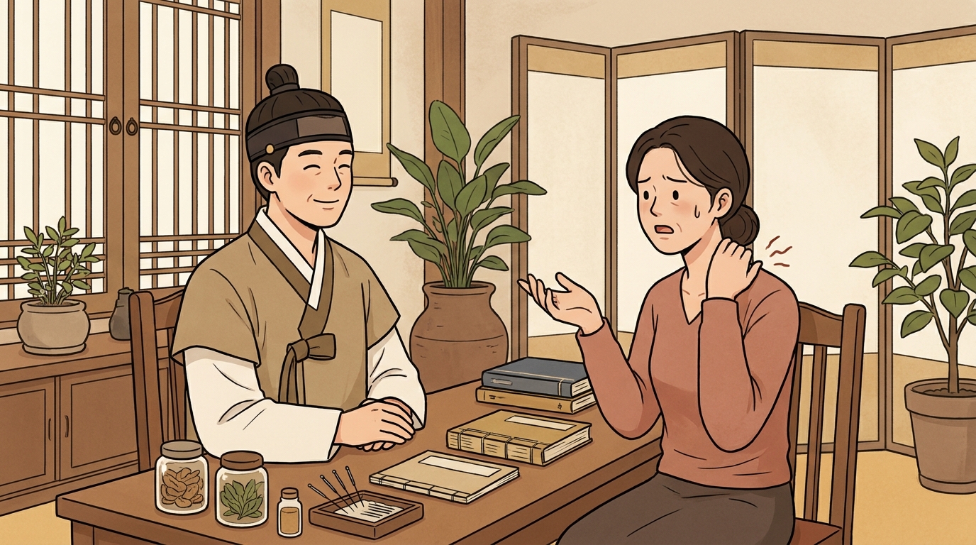 반복되는 속 불편은 체질 흐름을 봅니다