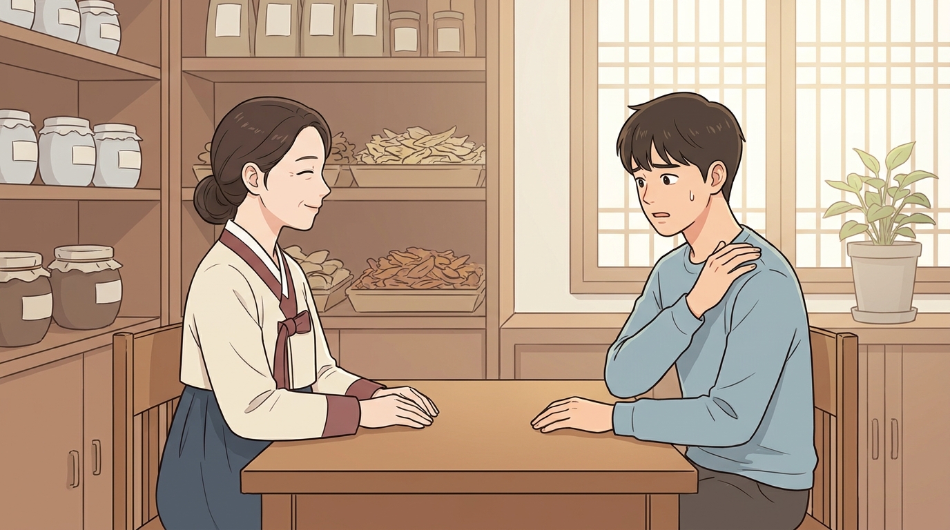 매달 되풀이된다면 몸 전체를 봅니다