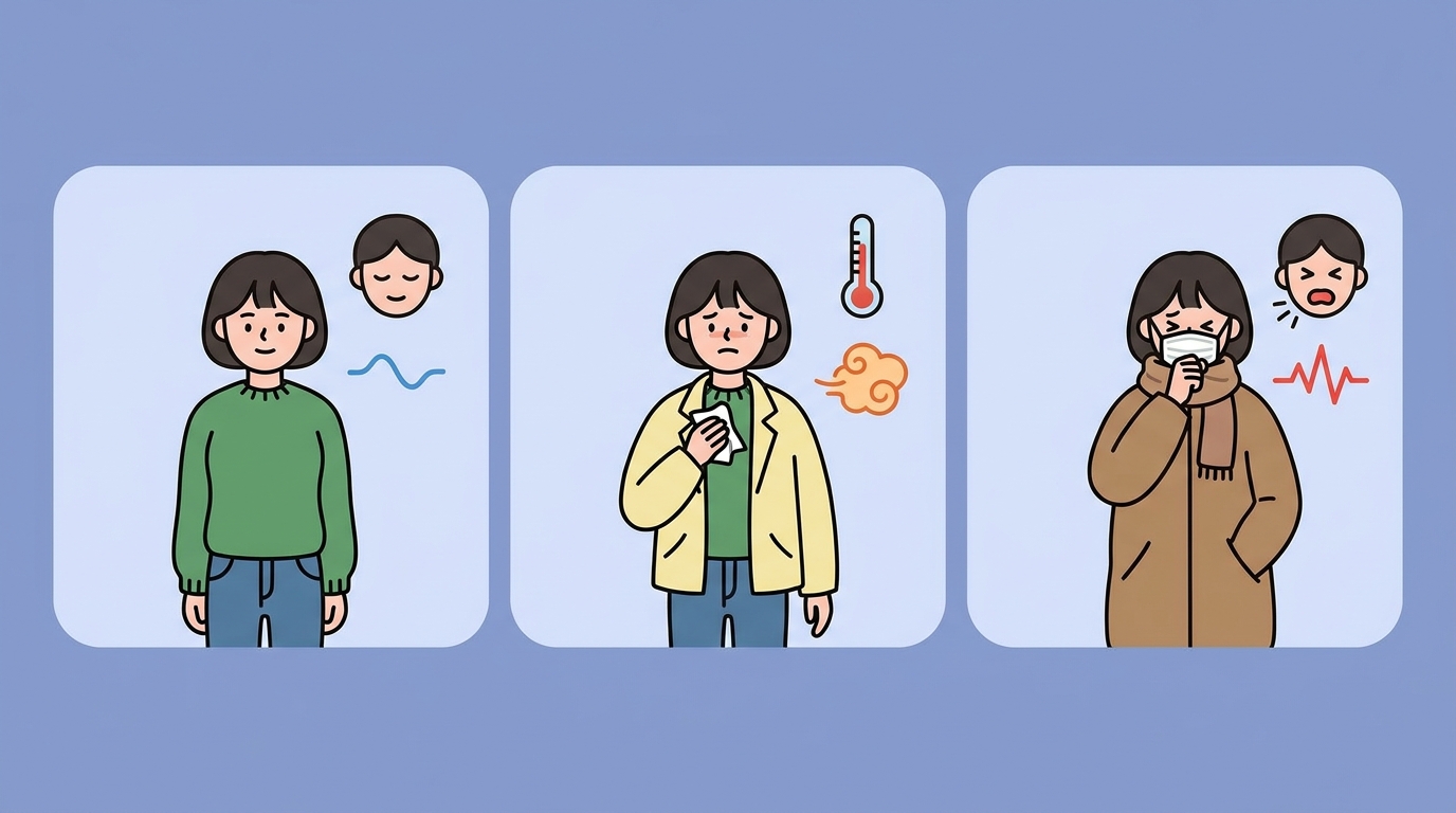 같이 오는 신호를 나눠서 적어두면