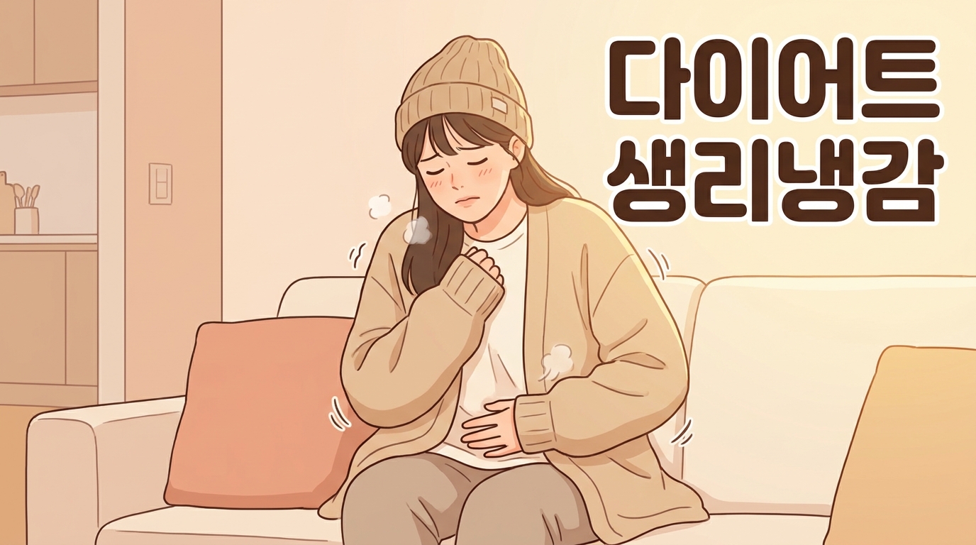 다이어트 시작 후 생리통보다 추위가 먼저 심해졌다면
