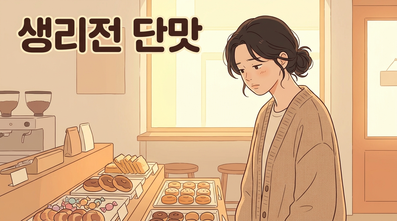 생리 전 허기보다 단맛 갈망이 먼저 올라오는 분