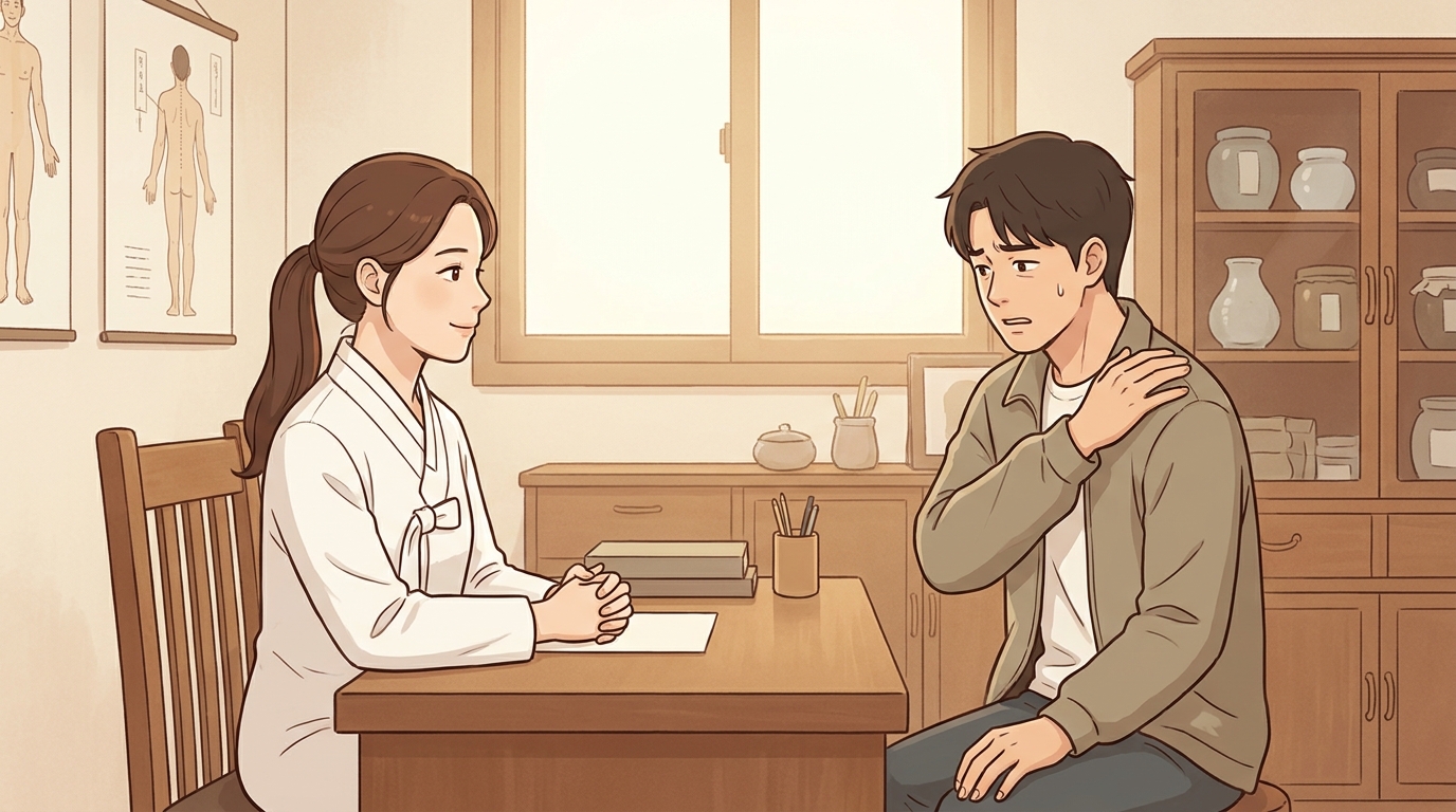 매달 반복되면 몸 전체를 봅니다