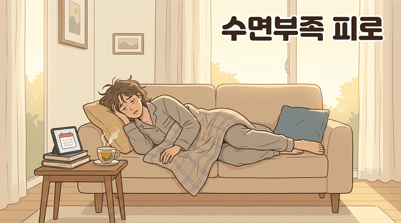 잠을 줄여 일한 뒤 주말 내내 누워도 충전이 안 되는 몸