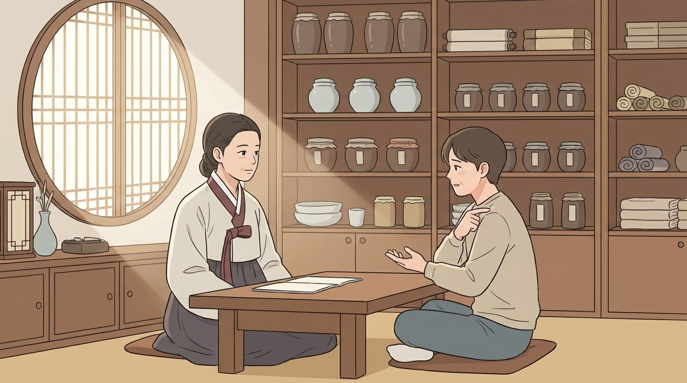 몸 상태에 맞춰 처방 방향을 잡습니다