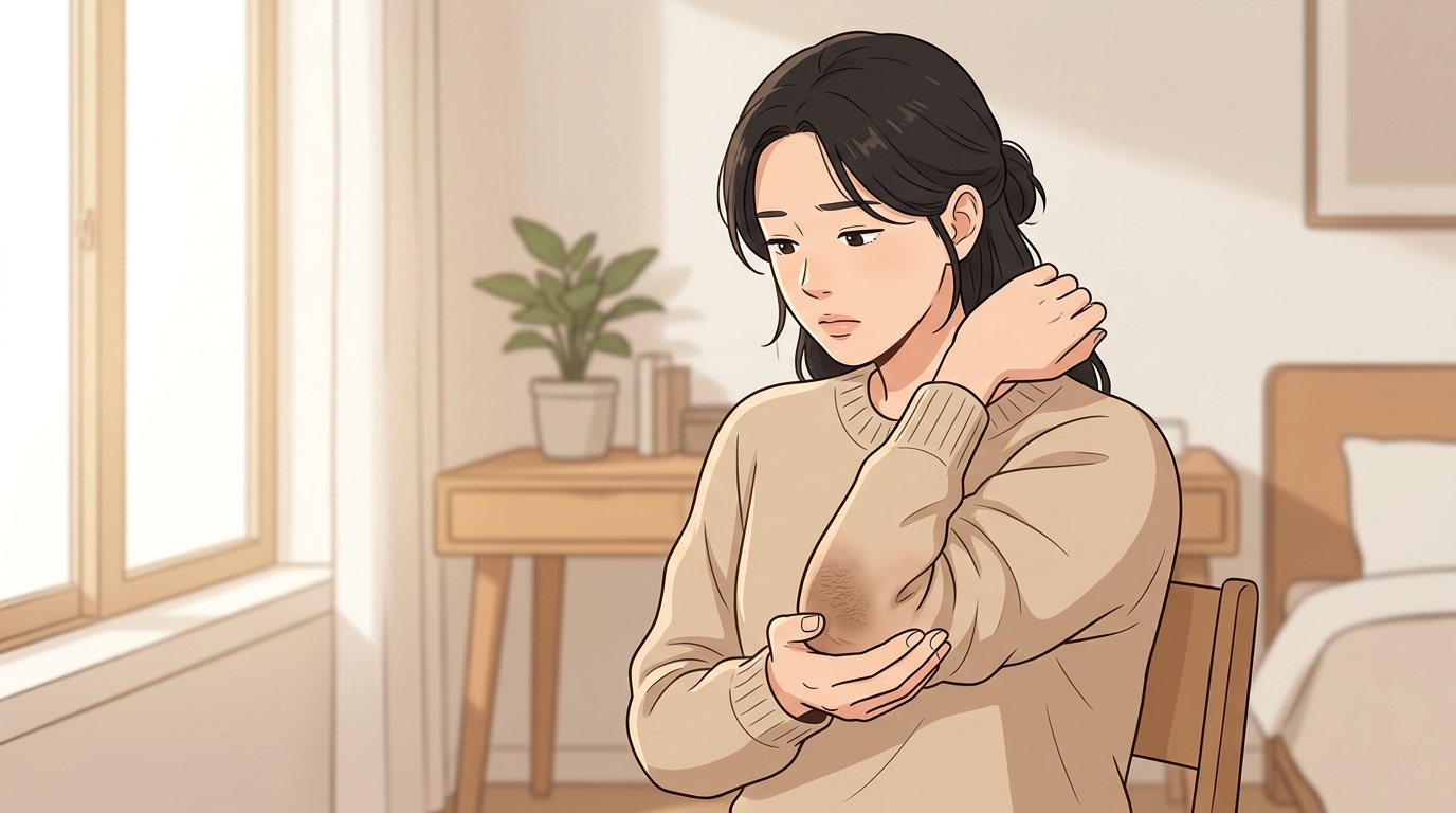 같은 자리, 같은 계절에 또 검어진다면