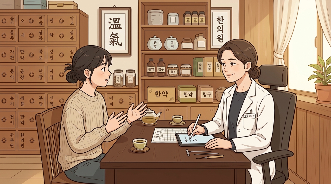 자꾸 돌아오는 피부는 몸속 리듬도 봅니다