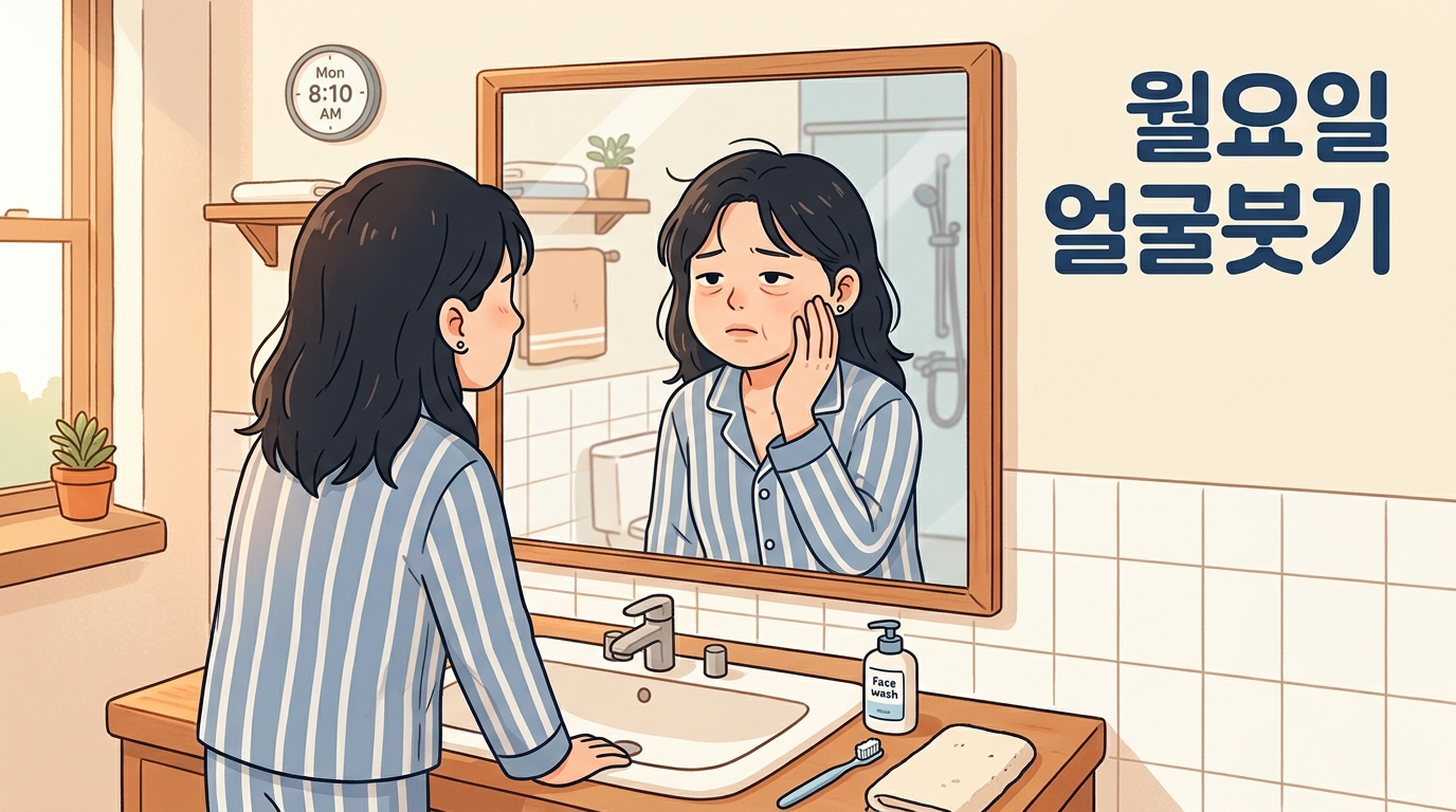 주말마다 리셋되는 식단, 월요일 얼굴 붓기부터 보는 법