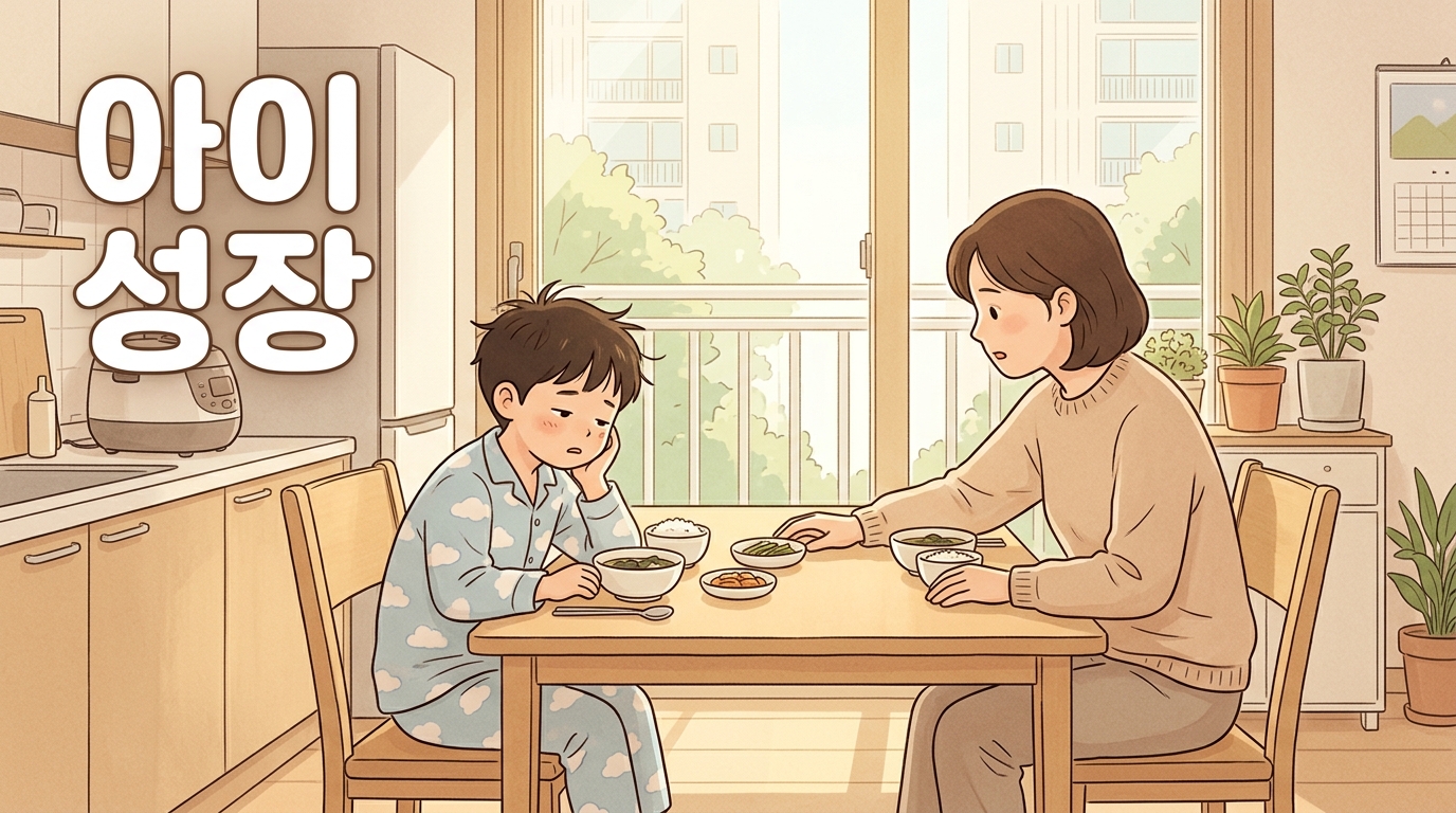 키 걱정보다 먼저 봐야 할 아이의 아침 표정과 식탁 시간