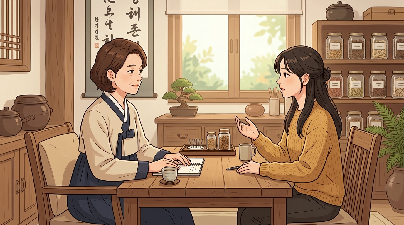 아이 몸에 맞는 방향을 찾습니다
