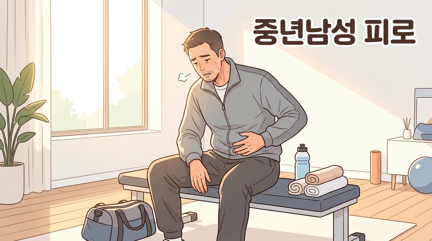 40대 남성, 운동 후 회복은 느리고 아랫배만 먼저 나올 때