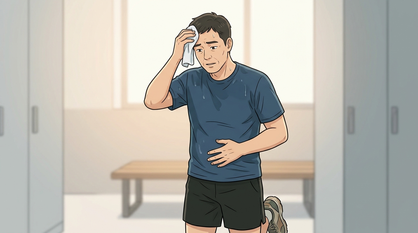 남성 몸은 피로를 먼저 숨깁니다