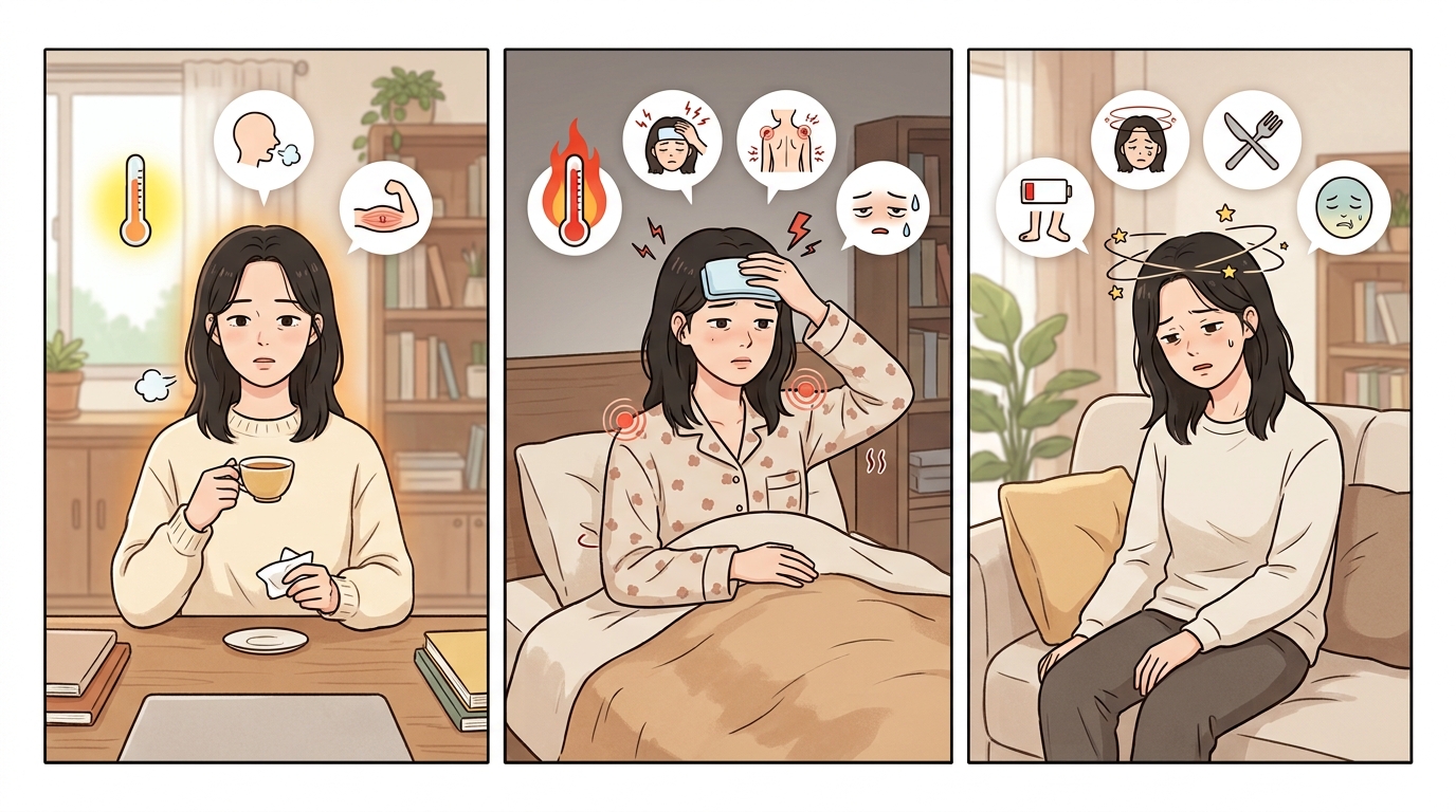 배뇨·수면·허리 신호를 같이 봅니다