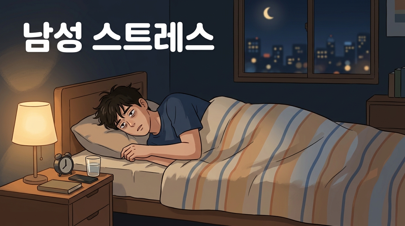 스트레스 많은 달에 성욕보다 잠부터 무너지는 남자의 몸